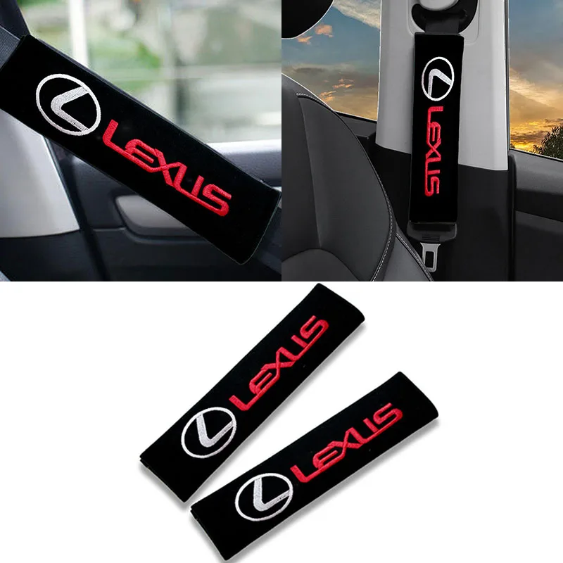 2 шт. накладки на ремень безопасности для Lexus LS GS IS 1 3 EX SC RX UX IS250 IS300 RX350 CT200H IS300H NX300 |