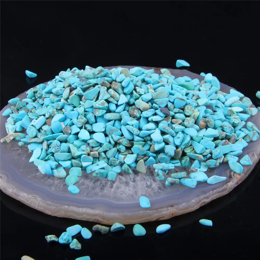 3 5 мм без отверстия 100 г нестандартные натуральная бирюза чипы энергетическая