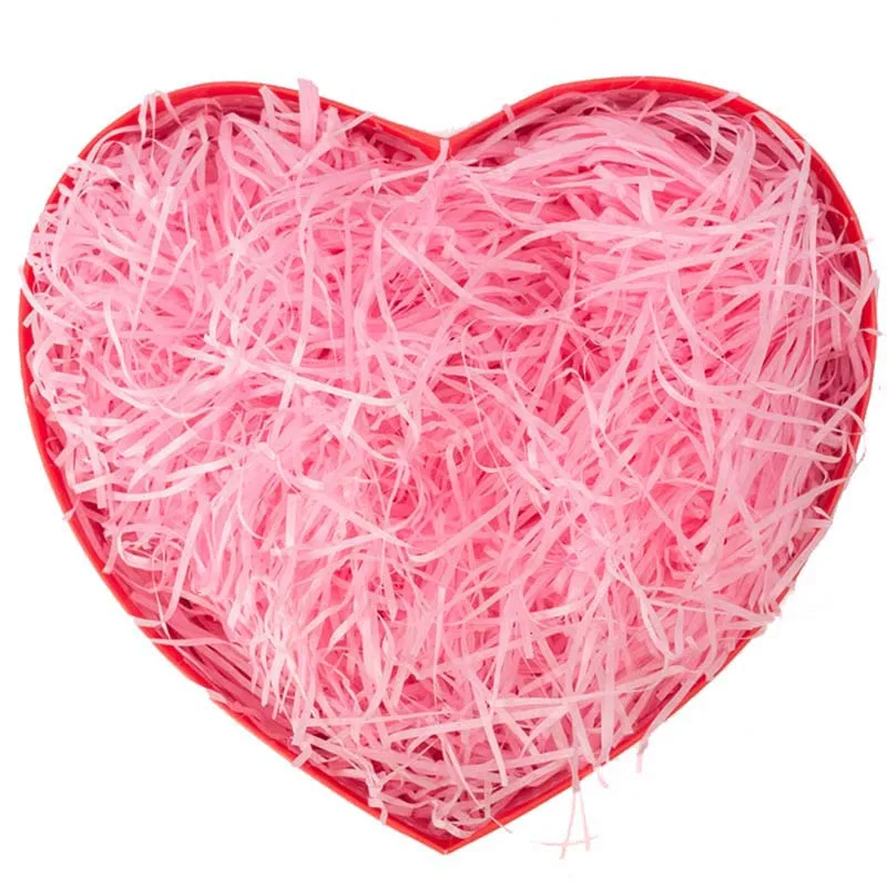 

100G Colorful Shredded Crinkle Paper DIY Gift Box Filling Material Raffia Wedding Birthday Party Packaging Filler Decoration