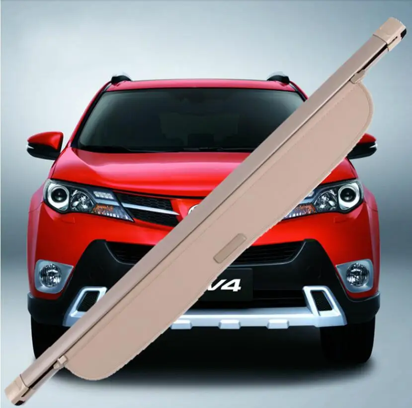 RAV4 автомобиля задний багажник защитный лист для багажника Экран щит козырек крышка для Toyota RAV4 для Toyota Previa RAV 4 2013