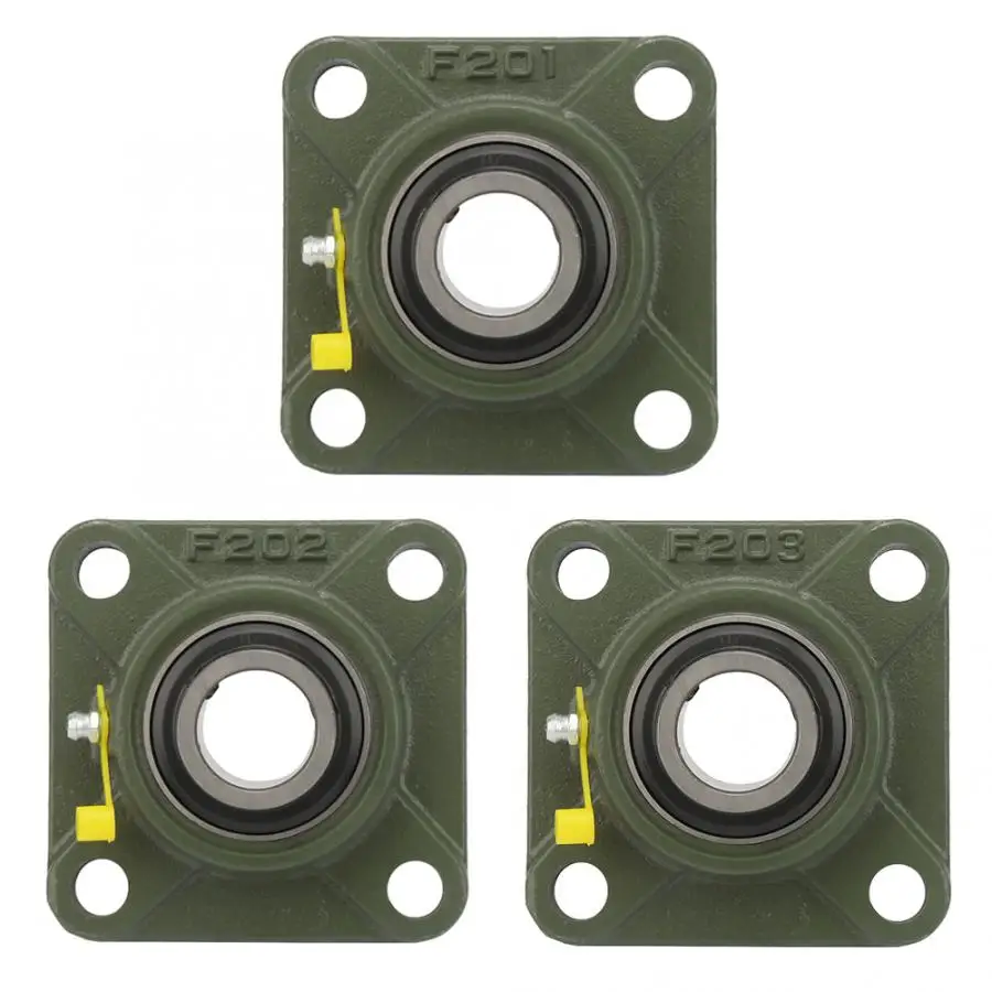 1 шт. сферический подшипник 4 шт квадратный монтируемый с литьевым корпусом