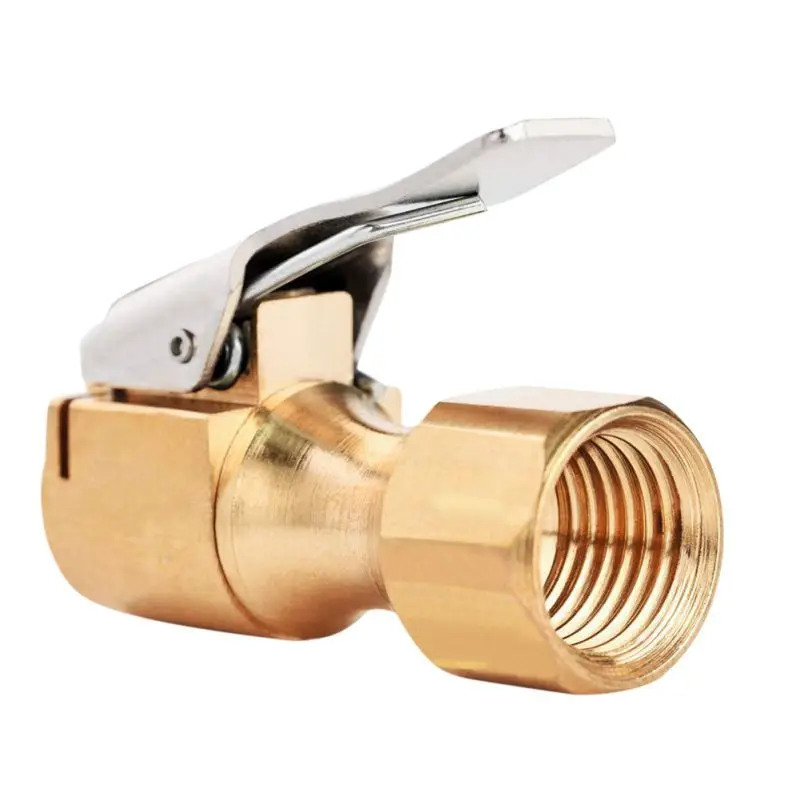 2 шт. прямой воздушный патрон с зажимом для надувания шин латунный аксессуары шин|