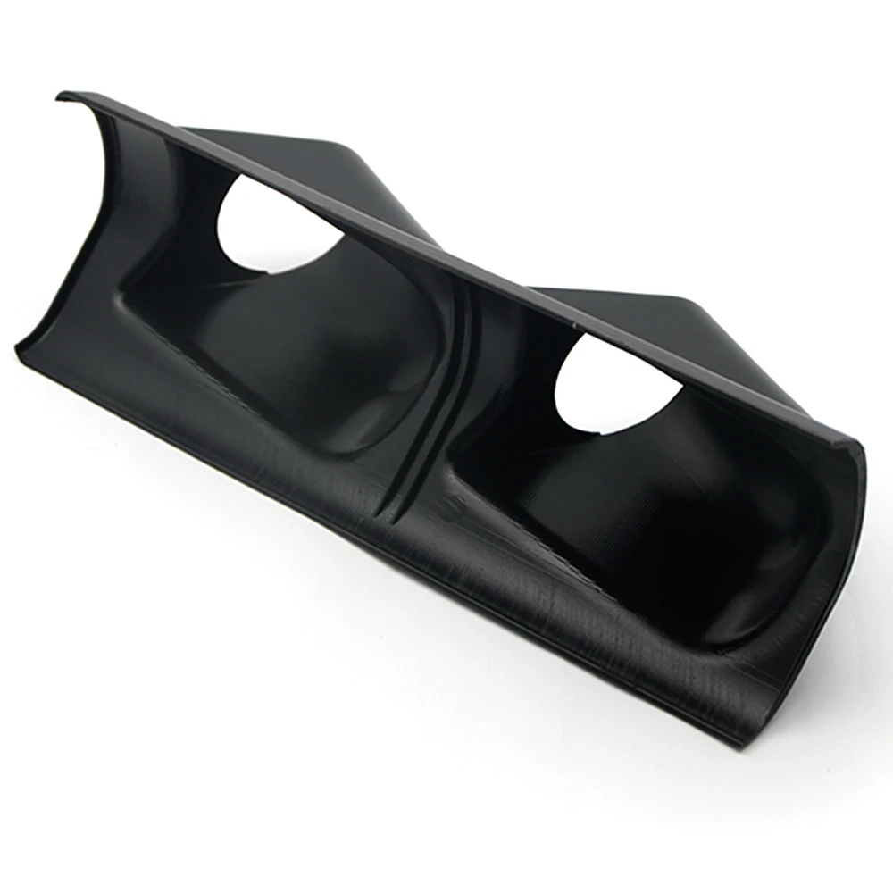 Черный измеритель DRAGON GAUGE 2 &quot52 мм универсальный a-столб два отверстия