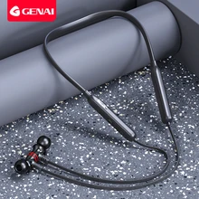 Bluetooth Headphone for Sports Wireless Neckband Bass In Ear with Microphone Magnetic Noise Reduction Running Sport Earphone