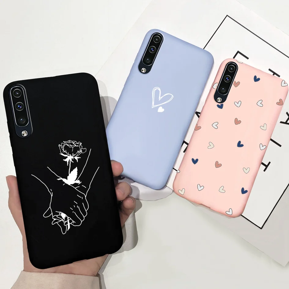 Чехол для Samsung Galaxy A70 70 A705 A705F SM чехол матовый Мягкий силиконовый Матовые чехлы