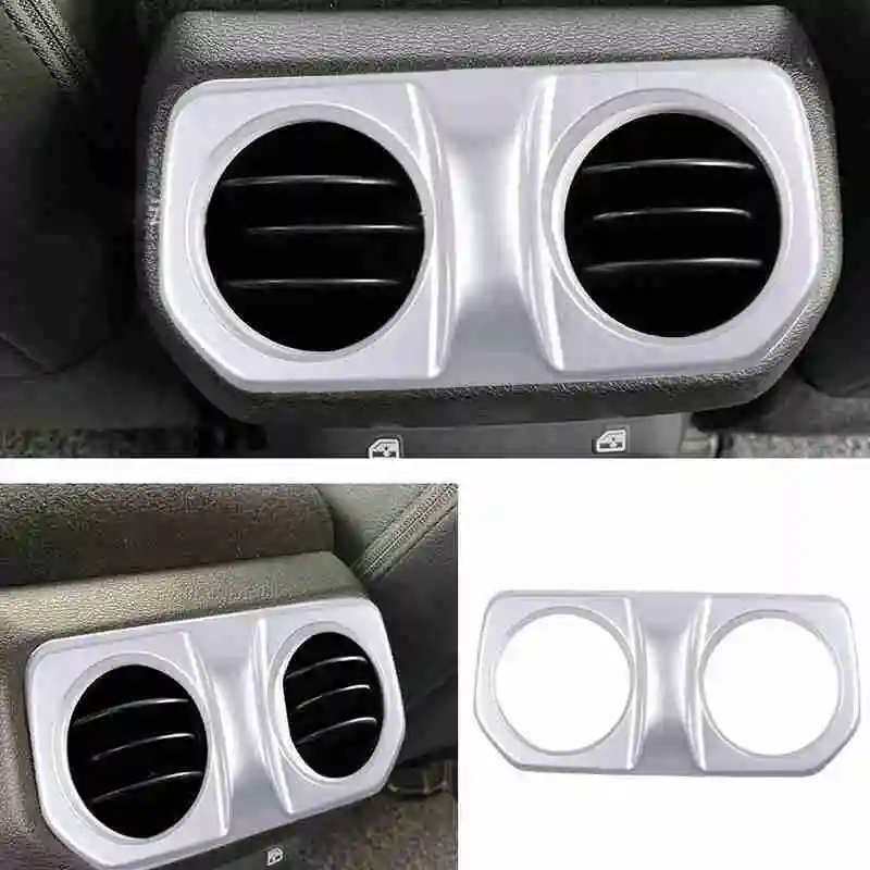 

ABS Rear Air Conditioner Console Interior Decor Cover Compatible Gladiator Wrangler Accessories 2018-2021/ JL Jeep with JT O5S7