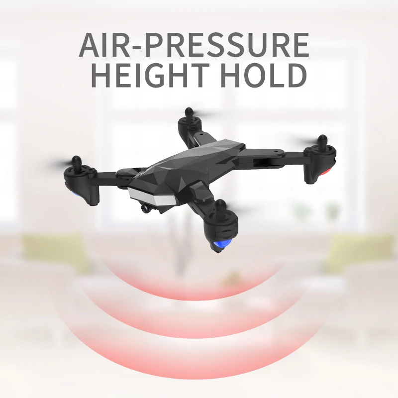 Радиоуправляемый Дрон HY07 с камерой HD вертолет удержание высоты Wi-Fi FPV Складная