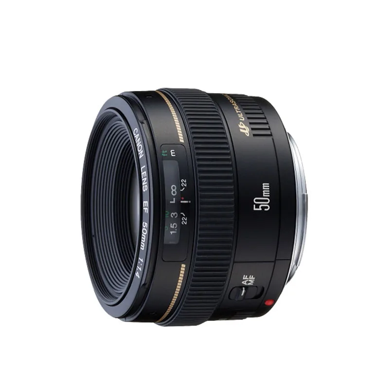 Бывший в употреблении Canon EF 50 мм f/1 4 USM SLR объектив цифровой камеры|Объективы для