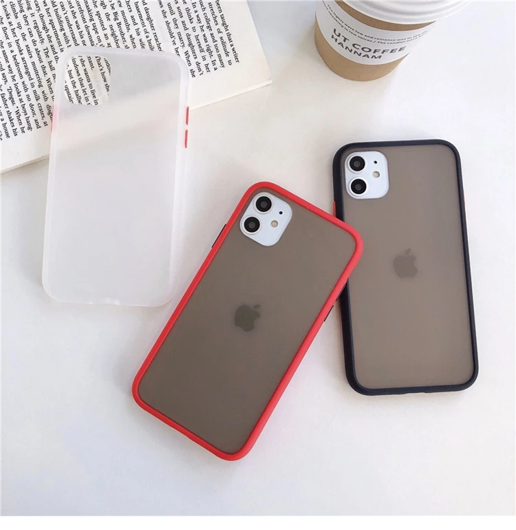Прозрачный противоударный чехол для телефона iPhone 11 Pro Max X XR Xs Max, мягкий ТПУ Простой Прозрачный чехол для iPhone 6 6S 7 8 Plus, чехол