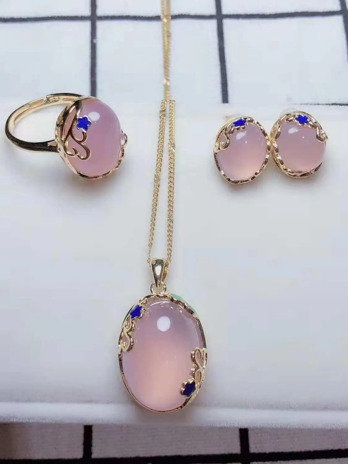 925 серебро женщина из натурального нефрита и агата отправка друзьям возьмите с