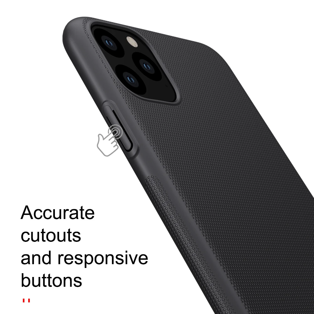 Чехол Nillkin для iPhone 11 Pro MAX, матовый чехол, жесткий чехол для телефона из поликарбоната, чехол для iPhone 11 Pro Max, чехол