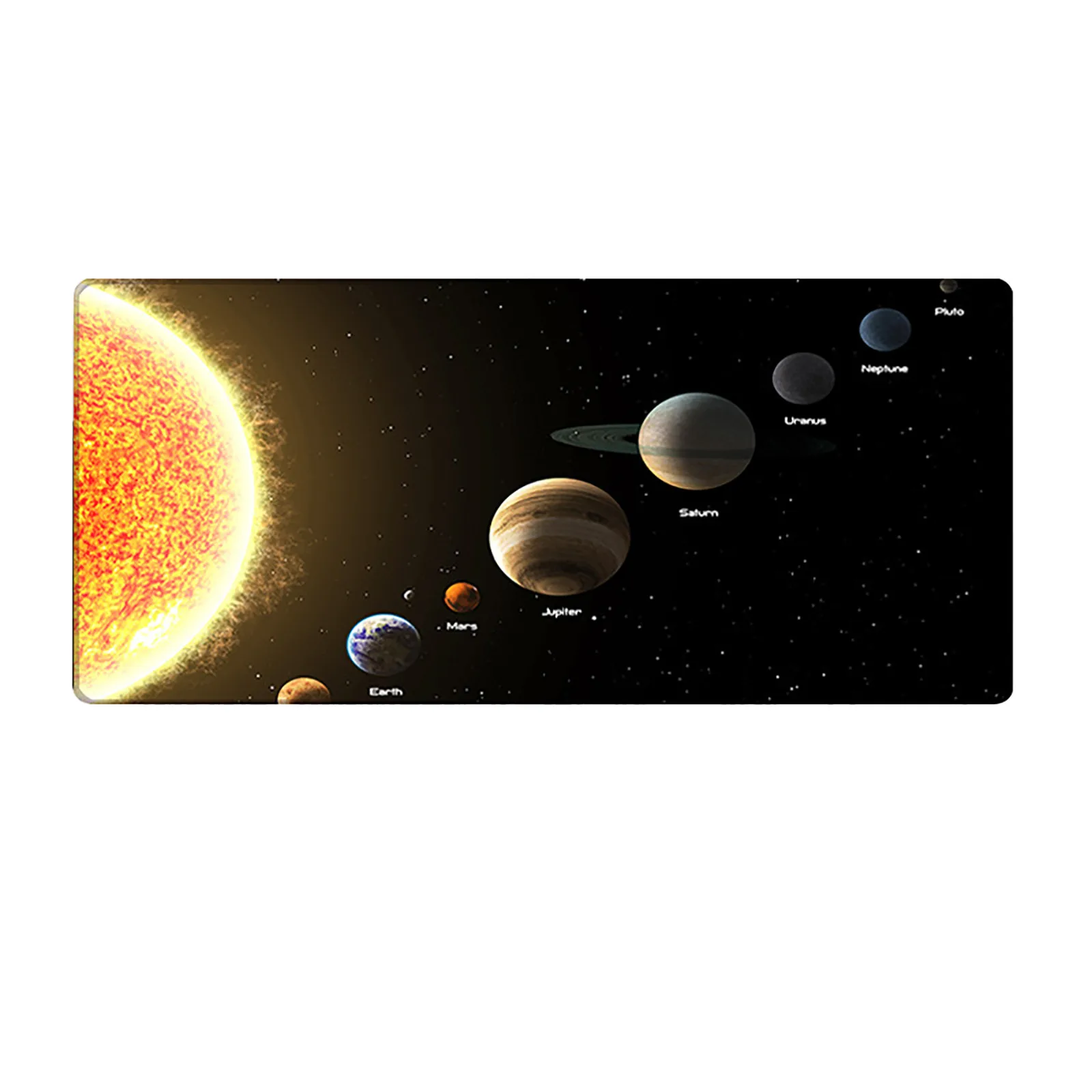 

Solar System Universe Personality Oversize Thickened Lock Edge Mouse Pad