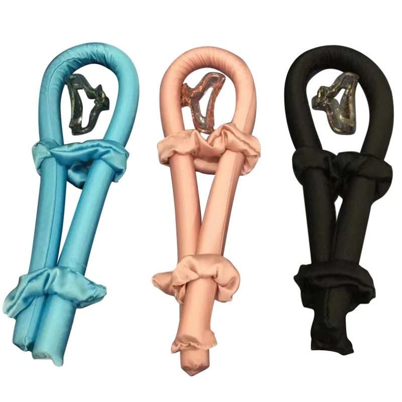 

Ободок для завивки волос без тепла, лента для завивки волос, Мягкая повязка на голову для сна, бигуди, Инструменты для укладки волос своими р...