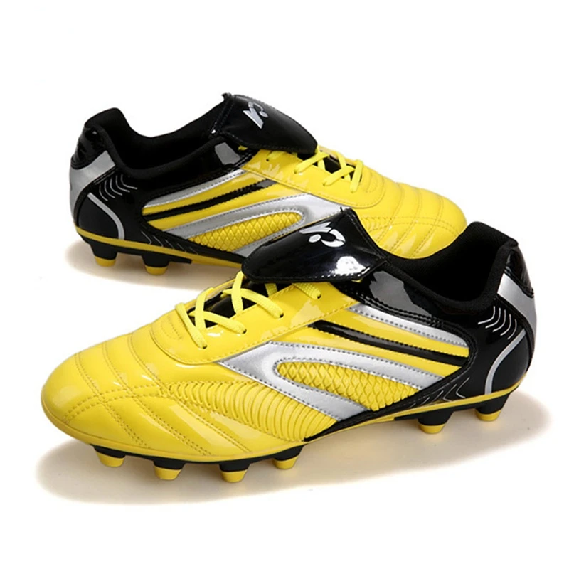 36-45 мужские женские и футбольные туфли Уличная обувь для газона с длинными шипами