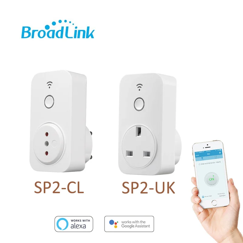 Беспроводная смарт розетка Broadlink SP2 с Wi Fi и таймером UK/CL|Смарт-гаджеты| |