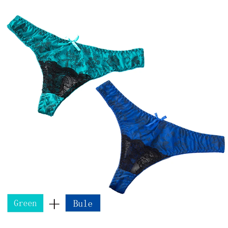 Julexy, размеры s, m, l, X, XL, сексуальные стринги, выдалбливают, нижнее белье, трусы танга, для девушек, низкая талия, хлопок, удобные стринги, женские трусики - Цвет: Green-Blue