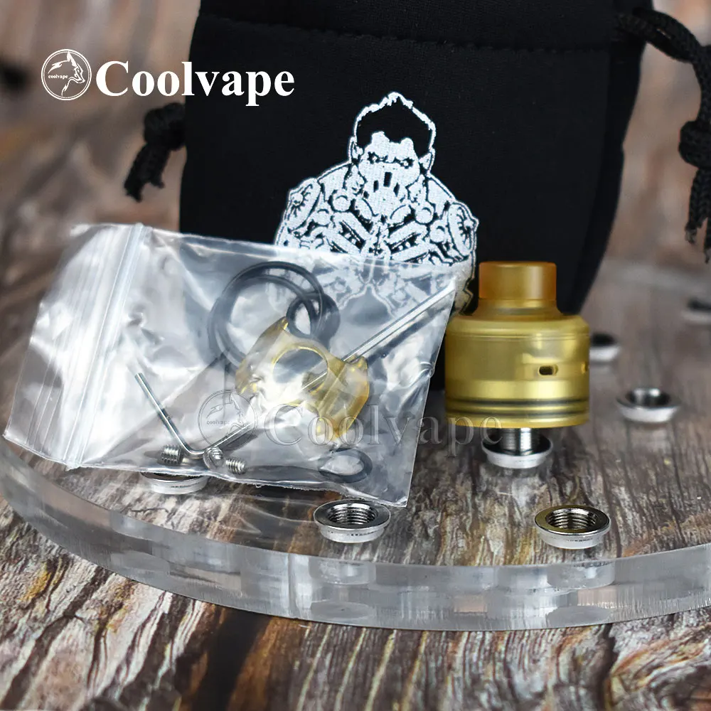 Coolvape hadaly цитадела RDA Hadaly rda обслуживаемый резервуар для воздушного потока 316ss бак