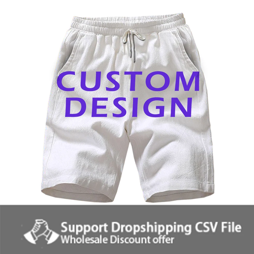 Модные летние повседневные пляжные мужские шорты с 3D-принтом | Мужская одежда