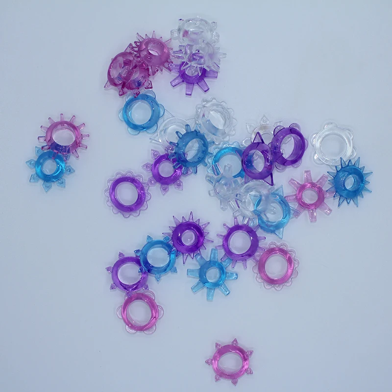 Увеличенное и увеличенное кольцо для пениса силиконовое случайного цвета новые