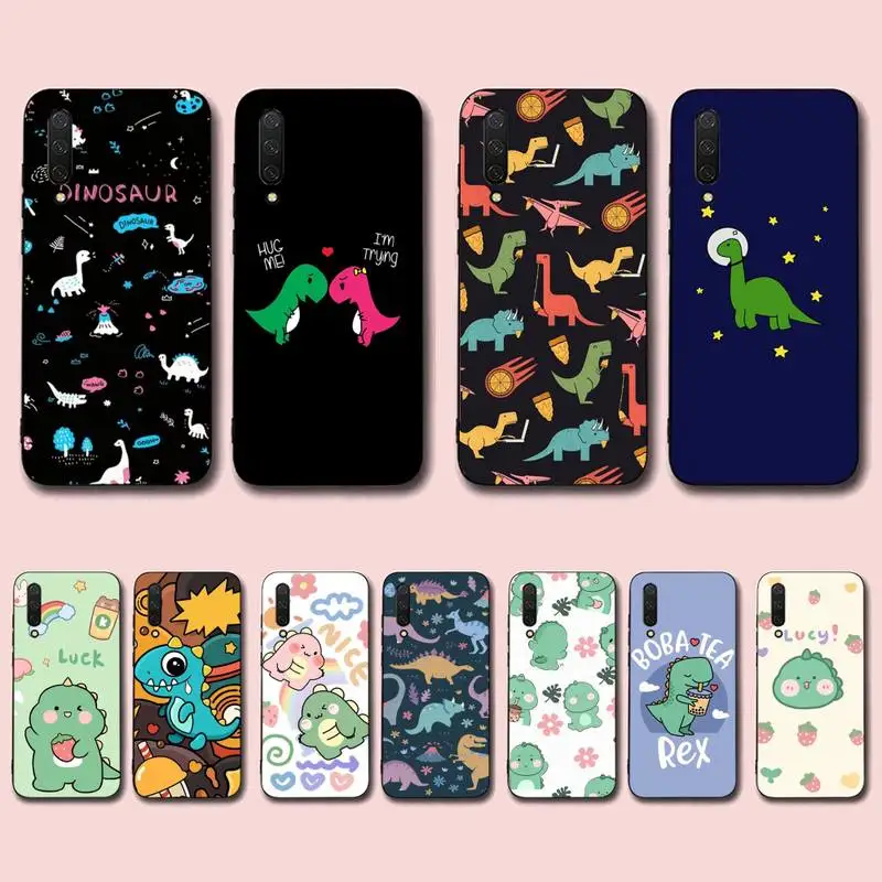 

Yinuoda Cute Dinosaur Baby Fashion Phone Case for Xiaomi mi 5 6 8 9 10 lite pro SE Mix 2s 3 F1 Max2 3