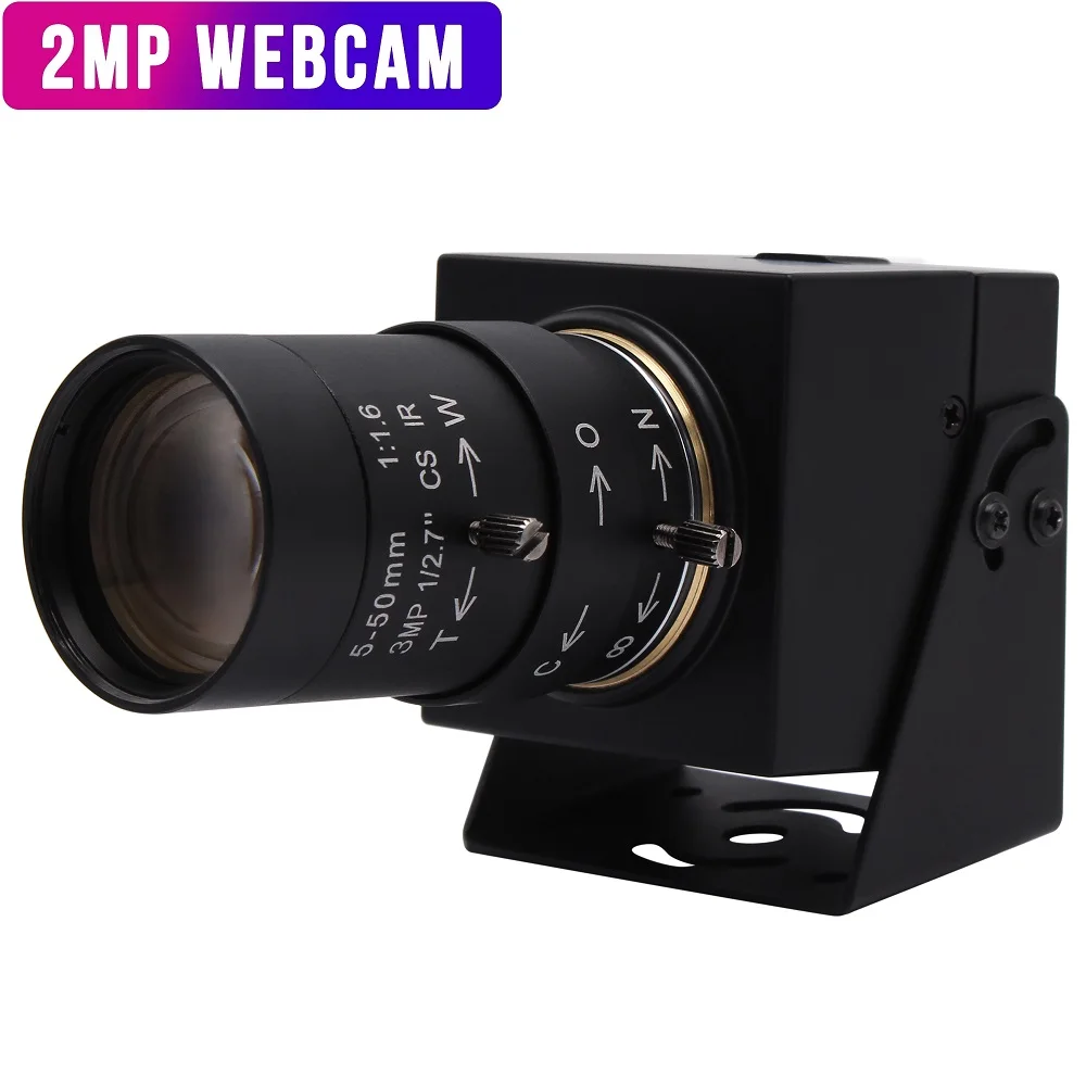 

1920X1080P Full HD H.264 MJPEG 30fps Aptina CMOS AR0330 Varifocal Lens CCTV Surveillance Webcam USB Camera for Video Conference