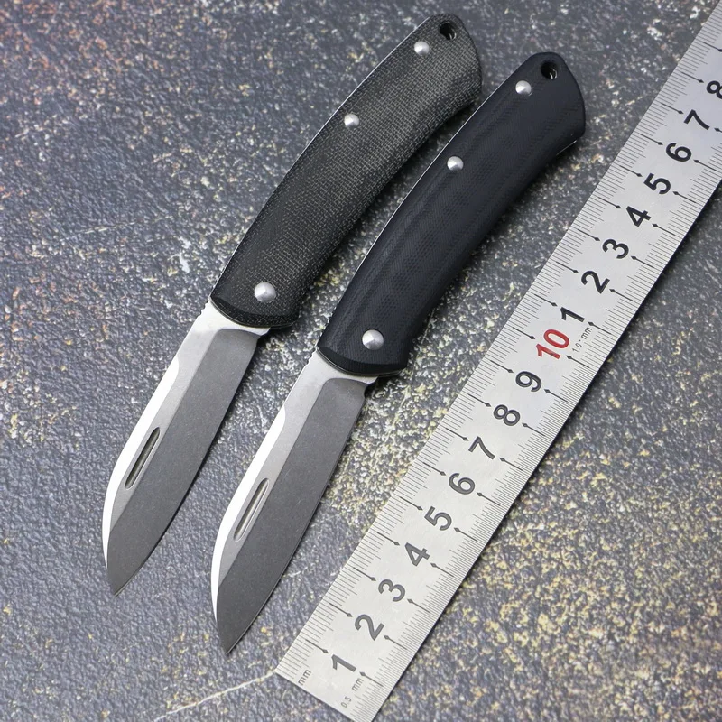 319# складной нож Mikata/G10 с ручкой D2 лезвие для кемпинга и охоты, тактические карманные ножи для фруктов, инструменты для выживания, EDC