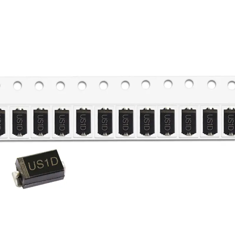 50 шт. SMD ультра быстрое восстановление выпрямительного диода US2G US1M US1J US1G US1D US2J 1A с