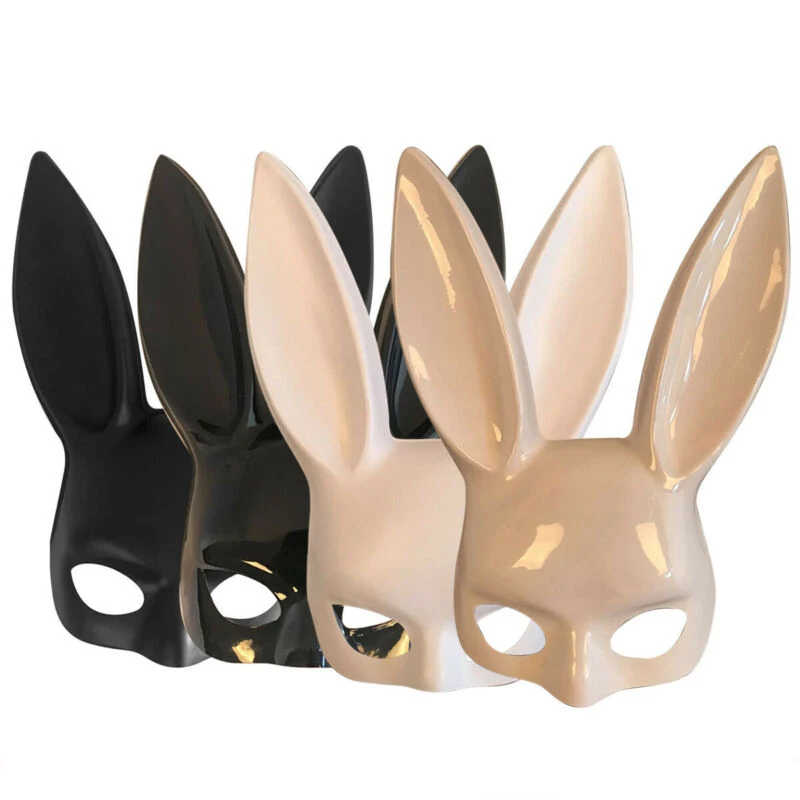 

Women Halloween Sexy Bunny Mask Cosplay Masks Rabbit Ears Masks Party Bar Nightclub Costume Accessories