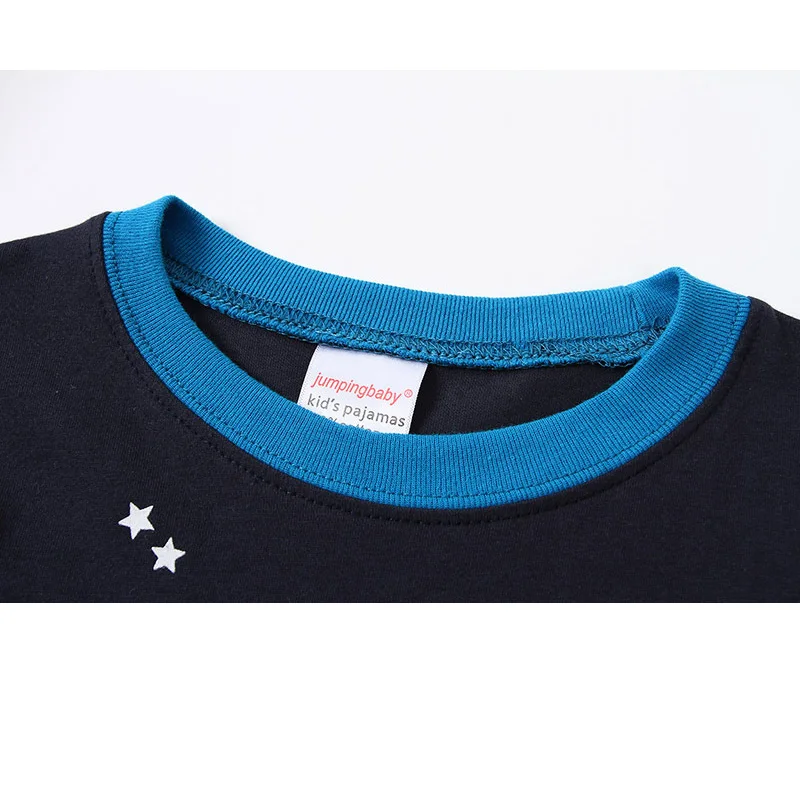 Новинка 2019 Детская Пижама милая одежда с длинным рукавом и принтом динозавра для