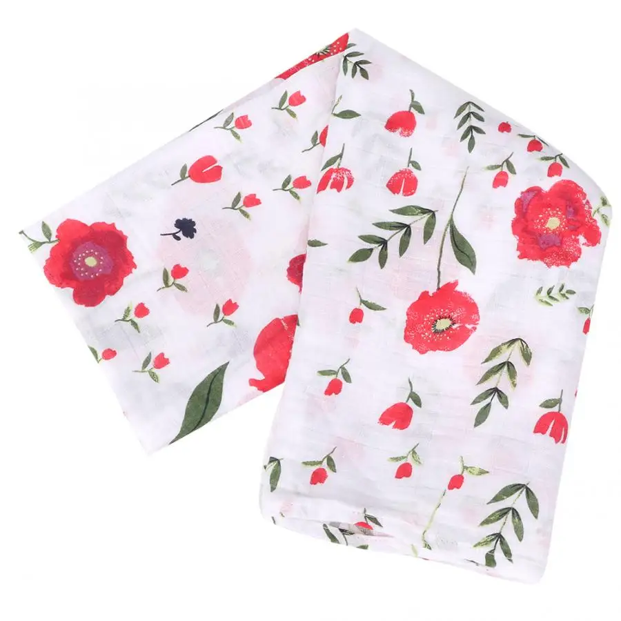 Хлопковые детские пеленки 120x120 см мягкие одеяла для новорожденных ванной