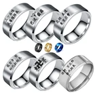 Кольца из нержавеющей стали для мужчин и женщин, аниме Токийский Мстители, косплей микей Дракен, такичи, казатора, baji mitsuya Chifuyu ID