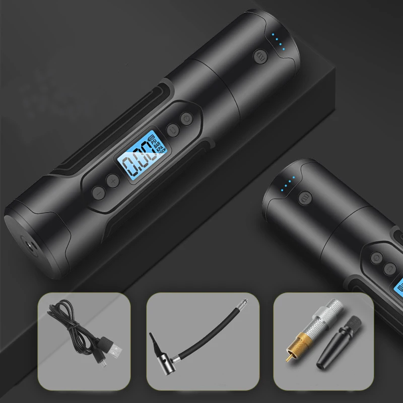 Беспроводной портативный воздушный компрессор 3000mAh 35L/min 12V 150 PSI Надувное