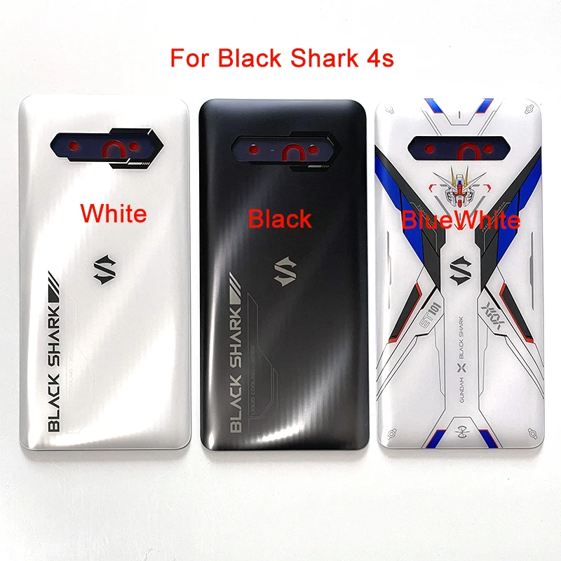 

6,67 "оригинальная новинка для Xiaomi Black Shark 4S Крышка батарейного отсека для Black Shark 4 S BlackShark 4S задняя крышка + наклейка 3M