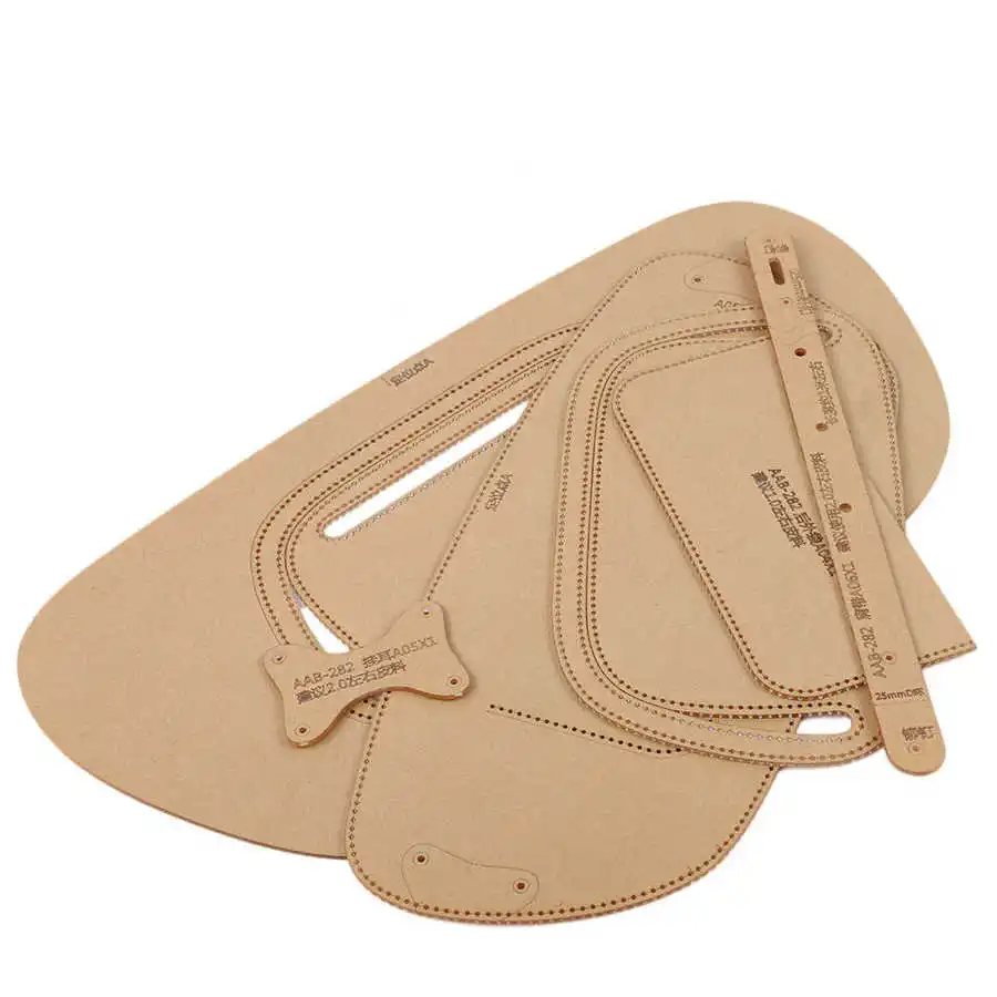 Инструменты для кожи инструменты работы с кожей 6 шт. шаблон акриловых кожаных