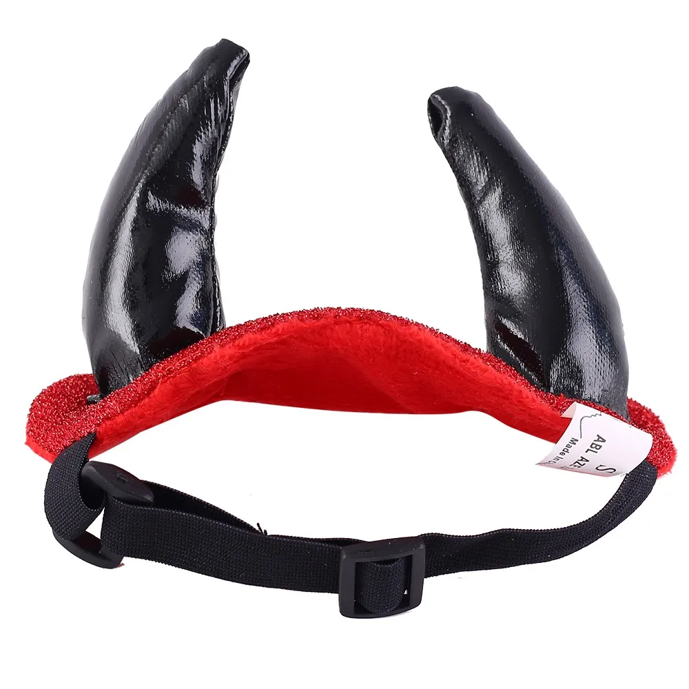 Шапки для домашних животных на Хэллоуин Рождество кошек собак Рожков шапка