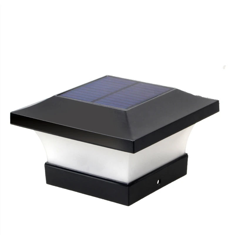 1PACK T-SUNRISE светильник на солнечной батарее, светильник для забора IP65, уличная Солнечная лампа для украшения сада, забор для ворот, настенный светильник для двора, дача, Солнечная лампа - Испускаемый цвет: 1PACK