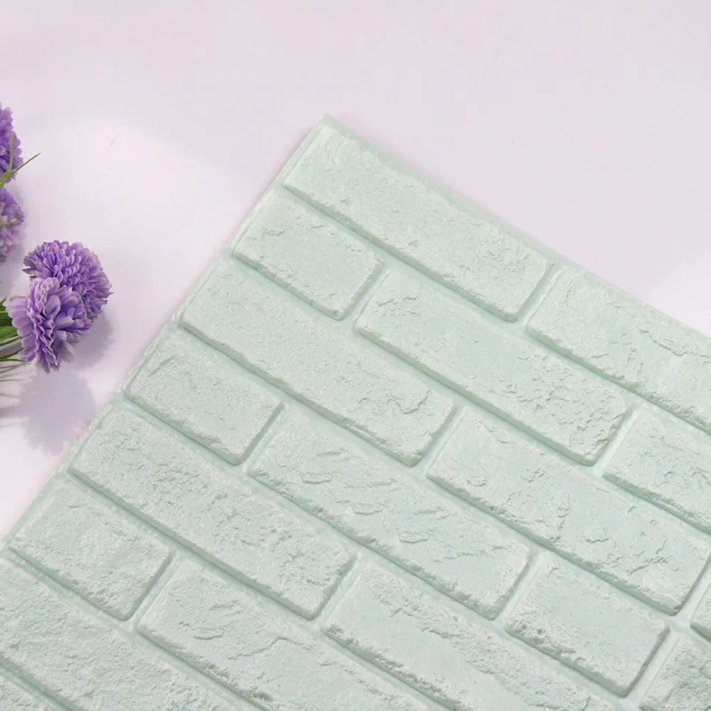 3D обои кирпичный камень деревенский эффект самоклеющиеся наклейки на стену