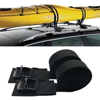 1pair surfboard canoe quick release surf roof oudoor cam buckle kayak strap car top luggage rack scratch free nylon tie down