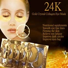 24k золотой кристалл коллаген под глазами темные кругимаска против старенияотечность увлажняющие накладки для глаз