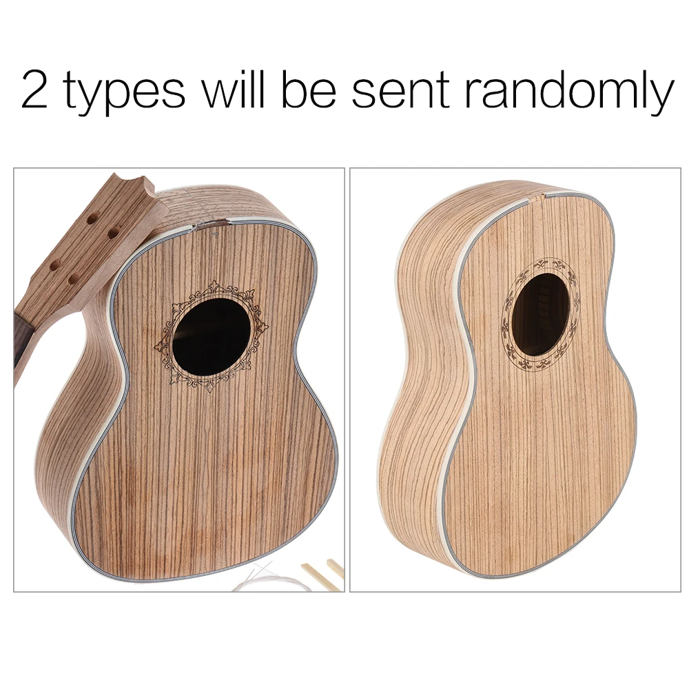 Укулеле Tenor Ukelele комплект сделай сам для гавайской гитары гриф из розового дерева