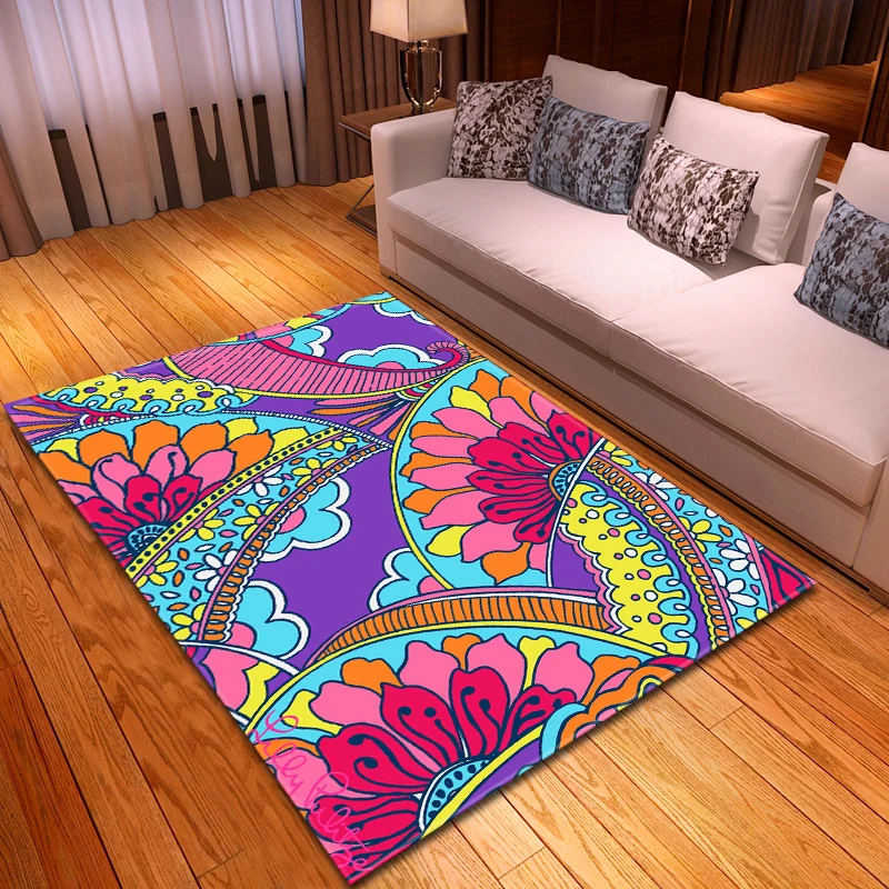 Национальный стиль богемный ковер коврик для гостиной спальни коврики дома