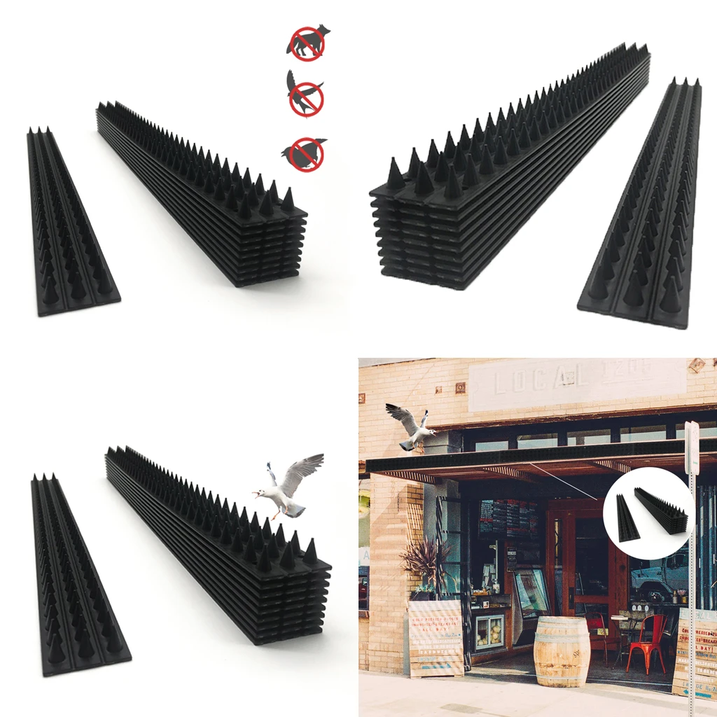 

Anti Climb Fence Wall Spikes Security Intruder Burglar Prickle Strips Guard
