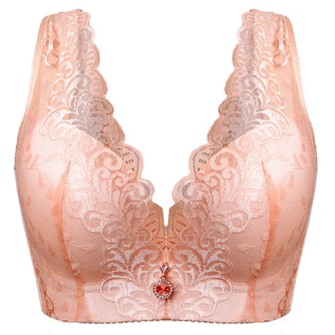 Бюстгальтер женский без косточек кружевной бюстгальтер пуш-ап майка размера