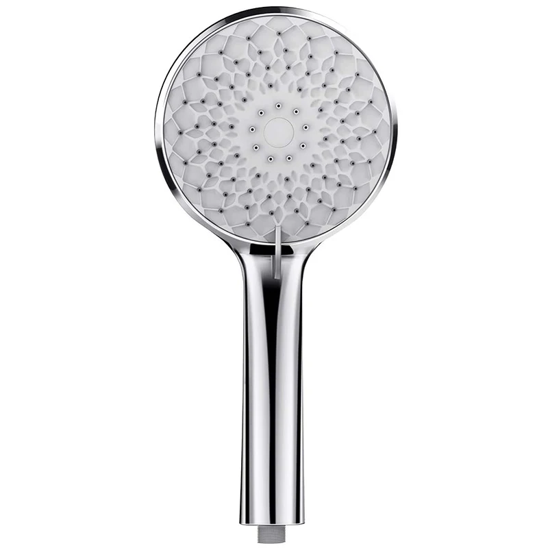 

New Shower Head 6 Jets Hand Shower Large Shower Head 12.5Cm Diameter Universal Shower Head Water-Saving High Pressure