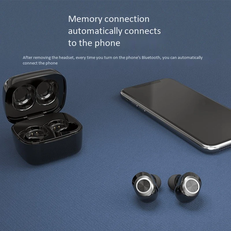 ZEALOT T1 беспроводные наушники Bluetooth V5.0 TWS светодиодный дисплей с зарядным
