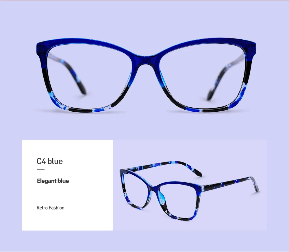 OCCI CHIAR Мультифокальные очки для чтения с голубым лучем женские очки с диоптриями модные очки для чтения+ 1,0+ 1,5+ 2,0+ 2,5+ 3,0+ 3,5