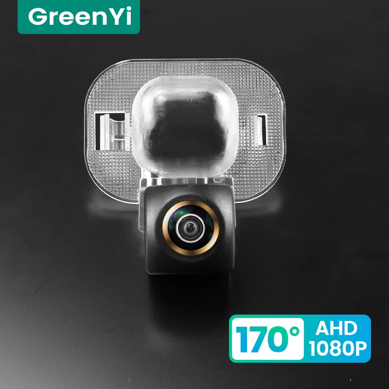 

GreenYi 170 ° HD 1080P Автомобильная камера заднего вида для Hyundai Verna Solaris Sedan Kia Forte K3 Night Vision Reverse Reversing 4 pin автомобильная парковка AHD