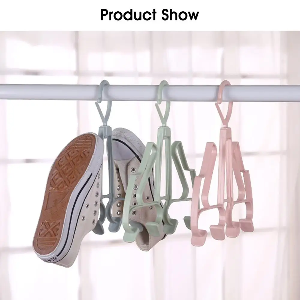 

Creative windproof drying shoe rack drying rack hook balcony shoe rack drying shoes hanging shoes hanger drying shoe rack hook