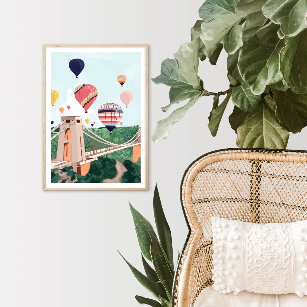 Картина на холсте в скандинавском стиле Настенная картина для декора интерьера с