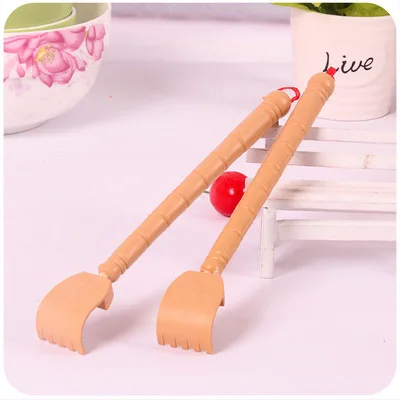 1pc Portable Random Color Convenient Claw Telescopic Back Scratcher For Massage 22-59CM - Цвет: 1PC